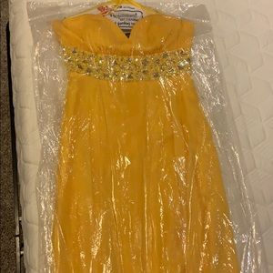 Gold Prom Dress